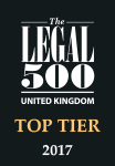 The Legal 500 - Top Tier 2017